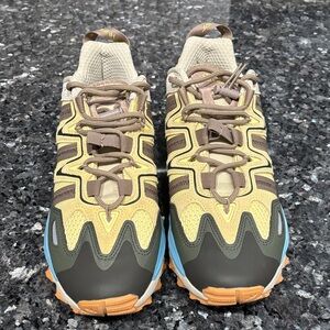 adidas Yellow and Brown Athletic Sneakers
